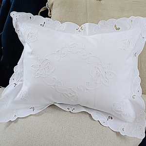 Imperial Embroidered Baby Pillow 12x16"