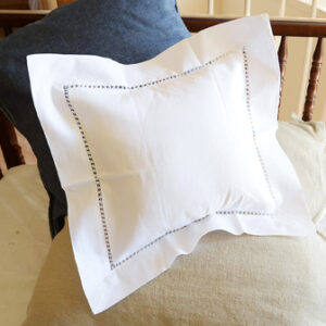Twisted Hemstitch Square Baby Pillows