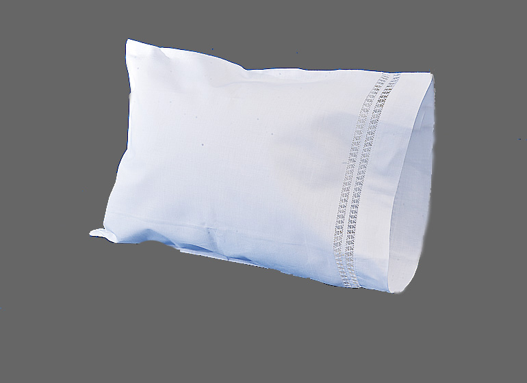 White Hemstitch Baby Pillow Cases