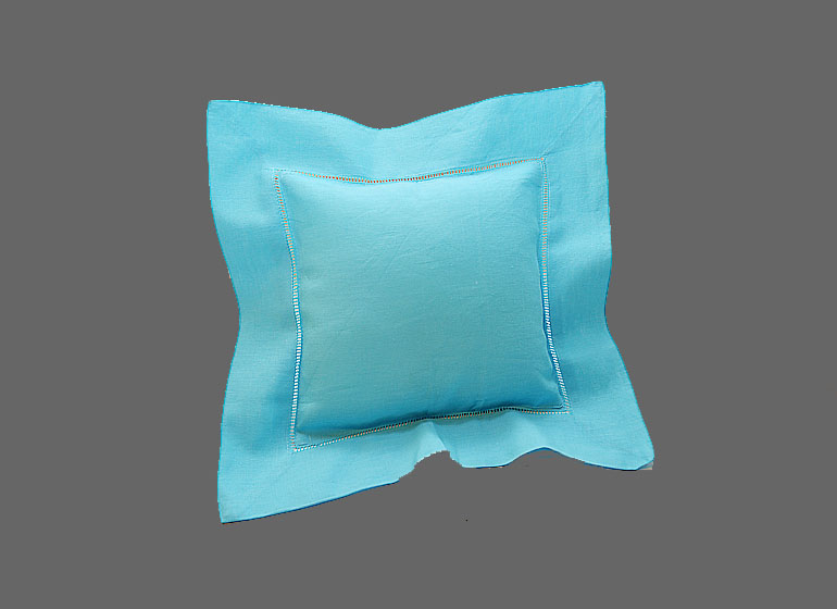 Baby Pillow Sham 8x8 Aqua Blue Color