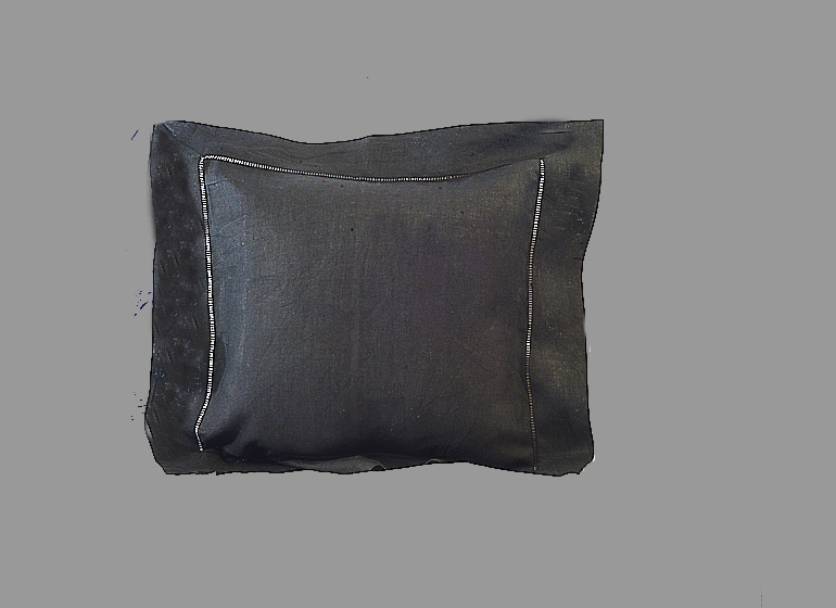 Black Color Baby Sham 12x12