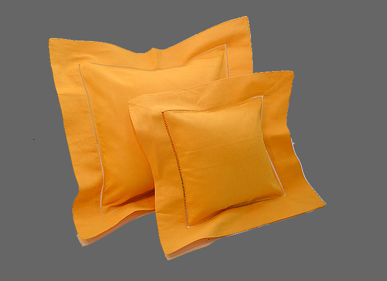 Kumquat color baby pilow shams