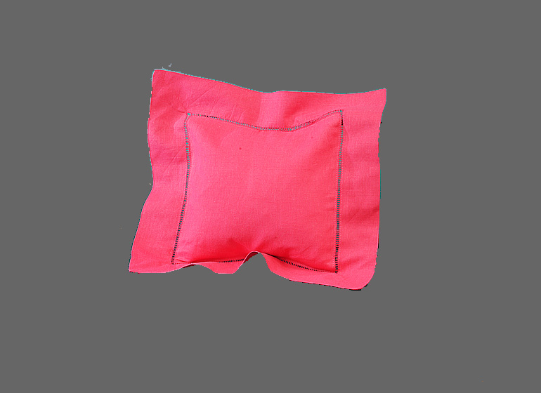 Baby Pillow Sham 8x8 Hot Pink Color