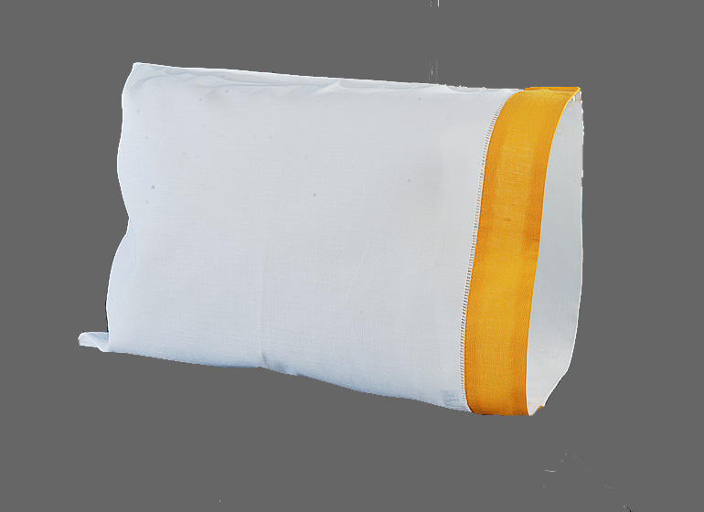 baby pillowcase kumquat color border