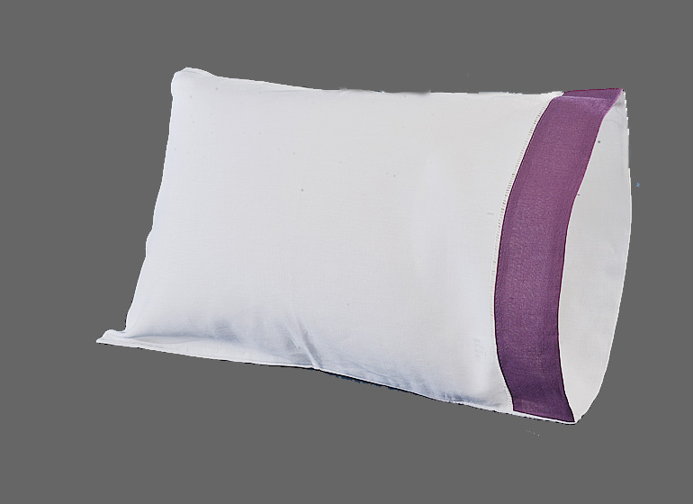 Baby Pillowcases with Spicy Ginger Color Border. *for 12×16 form ( Each)