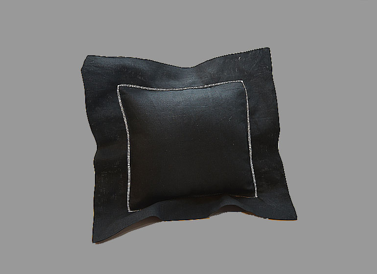 Baby Pillow Sham 8x8 Black Color